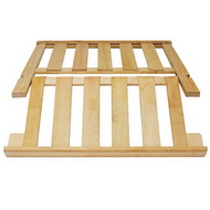 Folding display shel