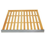Stainless steel rim shelf 